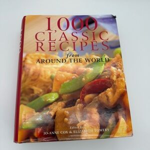Vintage 1999 - 1,000 Classic Recipes From Around the World – Hardcover Cookbook